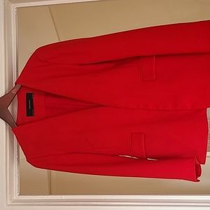 Cherry Red Zara blazer